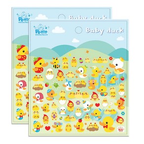 쁘띠팬시 baby duck 팬시스티커