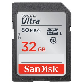 샌디스크 SDHC 메모리카드 CLASS10, 32GB, 1개