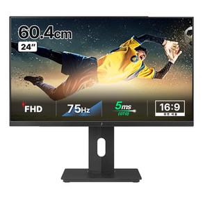 주연테크 FHD 75Hz IPS 멀티터치 모니터, 60.4cm, V24FM-T