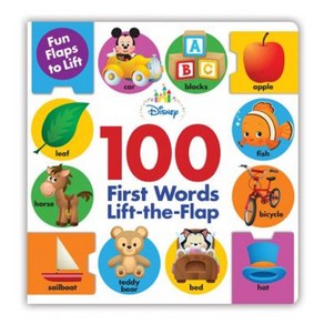 Disney Baby 100 Fist Wods Lift-The-Flap:, Disney Pess