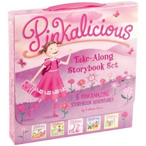 The Pinkalicious Take-Along Stoybook Set Papeback, HapeFestival