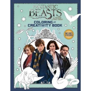 Coloing and Ceativity Book (Fantastic Beasts and Whee to Find Them) Papeback, Scholastic Inc.