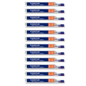 스테들러 마스 마이크로 카본 250 샤프심 HB, 0.9mm, 12개입