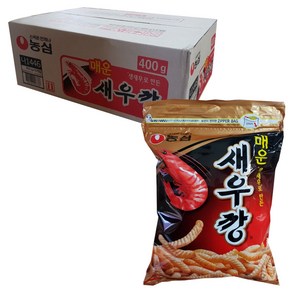 농심 매운 새우깡, 400g, 6개