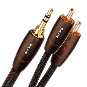 오디오퀘스트 Big Sur 3.5mm to RCA 아날로그 인터커넥터 케이블 1m