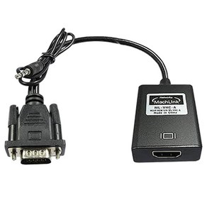 마하링크 VGA to HDMI Adapter