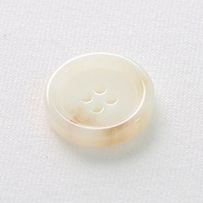 HR빅버튼 보스턴봉 단추 23mm, 화이트, 12개