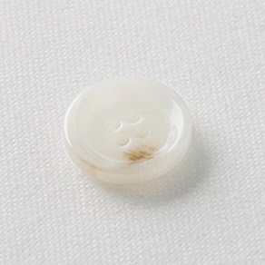 HR빅버튼 모던 단추 18mm, 화이트, 12개