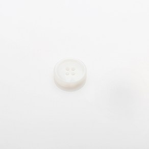 HR빅버튼 썸데이무광 단추 15mm, 화이트, 4개