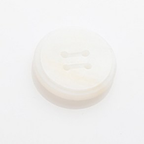 HR빅버튼 네로 단추 15mm, 화이트, 12개