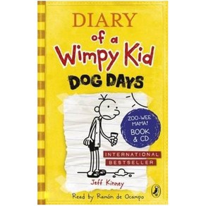 Diay of a Wimpy Kid #4 : Dog Days (Book & CD), Puffin Books