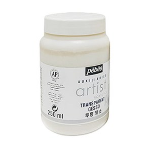 아투스 뻬베오 A아티스트 투명젯소, 250ml, 1개