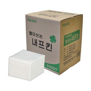 티슈도리 일회용 뽑아쓰는 테이블 냅킨 100p