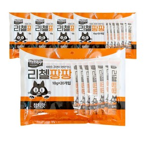 테비토퍼 리첼팡팡 고양이간식 참치 10g, 참치맛, 100개