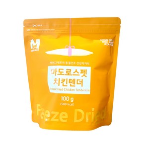 마도로스펫 반려동물 동결건조 트릿 간식, 치킨텐더, 100g, 1개