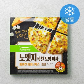 풀무원 노엣지피자 베이컨 파이브 치즈 (냉동), 376g, 1개