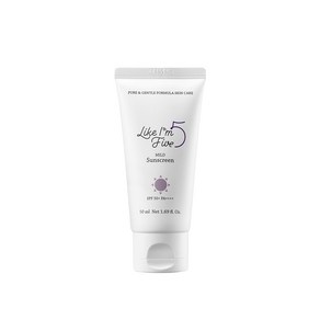 라이크아임파이브 마일드 선스크린 SPF 50+ PA++++, 50ml, 1개