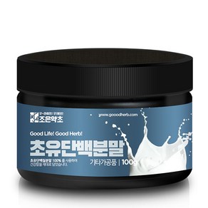 조은약초 초유 단백질 분말, 1개, 100g