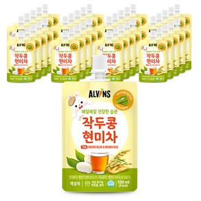 엘빈즈 매일매일 건강한습관 작두콩현미차 100ml