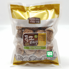 버섯꽃필때 유기농 동고 표고버섯, 100g, 1개