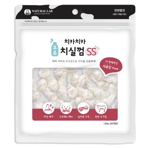 내츄럴랩 치카치카 치실 덴탈껌, 우유, 1개, 120g