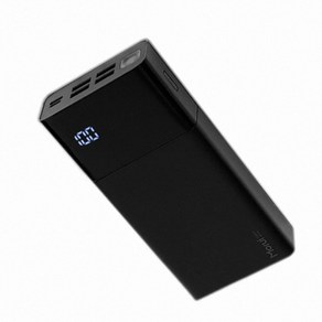 모루이 보조배터리 30000mAh, 블랙, ML30