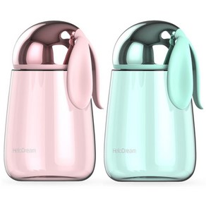 푸코 뉴래빗 보틀 핑크 + 민트, 혼합색상, 400ml, 1개