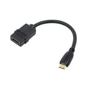 넥시 HDMI TO MINI HDMI 젠더 15cm