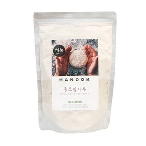 하눅 통호밀가루, 400g, 1개