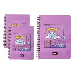 BT21 에폭PP 커버노트, 코야, 3개