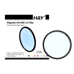 에이치앤와이 Magnetic HD MRC UV 72mm 카메라 필터