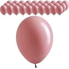 셈퍼텍스 스탠다드 풍선 30cm, 로즈우드, 50개