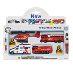 pioneer toys NEW 4P 경찰소방세트 소방