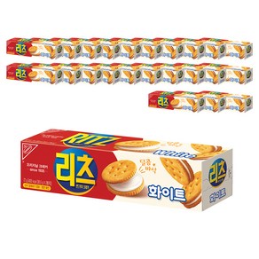 리츠 샌드위치 크래커 화이트, 24개, 77g