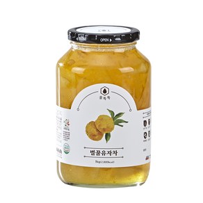 허니비푸드 꿀뚝뚝 벌꿀유자차, 1kg, 1개입, 1개