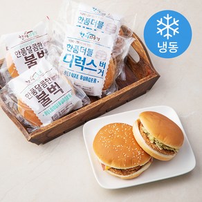 한끼의품격 더블 디럭스 버거 190g x 3팩 + 달콤한 불벅 140g x 3팩 (냉동), 1세트