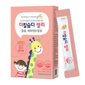 지엠팜 더칼슘디 젤리 14p, 280g, 1개