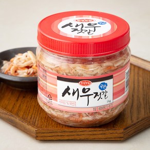 한성기업 광천 새우젓갈, 1kg, 1개