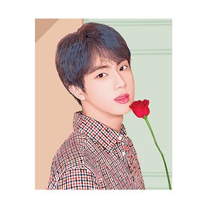 BTS DIY 페인팅 40 x 50 cm, Jin, 1개