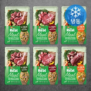 하림더리얼 밀 그레인프리 강아지화식 양고기 60g x 2p + 오리고기 60g x 2p + 돼지고기 60g x 2p 세트