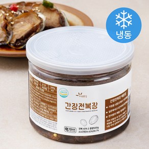 초록햇살 간장전복장 (냉동), 500g, 1개