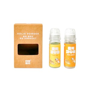 묘우묘우 고양이 홀릭 캣닢 + 마따따비 가루 세트, 캣닢 + 마따따비 혼합맛, 1세트, 10g