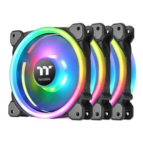 써멀테이크 Riing Tio 14 RGB 라디에이터 팬 TT 프리미엄 에디션 3p + Contolle 세트, 1개