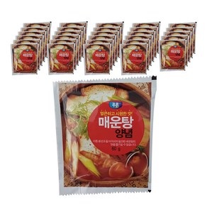 푸른식품 매운탕 양념소스, 60g, 100개