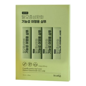 스칼큐 타이거립 탈모 증상 완화 기능성 여행용 샴푸 스틱 20p, 200ml, 1개