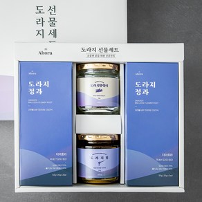 도라지정과 25g x 4개 + 말랭이 40g + 청 270g 세트, 1세트