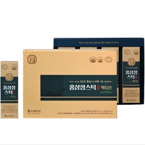 한삼인 홍삼정스틱 액티브 32p + 쇼핑백, 320ml, 1세트