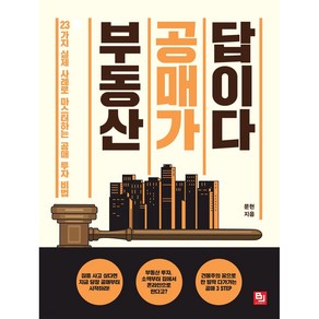 부동산 공매가 답이다:23가지 실제 사례로 마스터하는 공매 투자 비법, 비제이퍼블릭, 문현