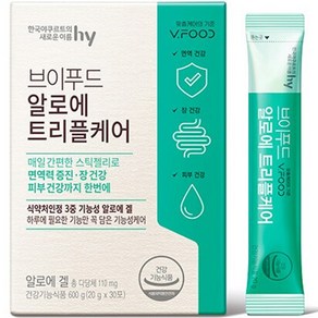 에치와이 브이푸드 알로에 트리플케어 30p, 600g, 1개