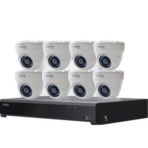 캠플러스 200만화소 8채널 8카메라 실내 용 CCTV 3TB 세트, CPR-850(녹화기), CPD-201(카메라), 1개